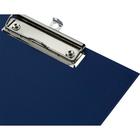 Папка-планшет с зажимом А4, 2 мм, Calligrata прочная, картон/бумвинил, синяя (клипборд с крышкой) - фото 8955208