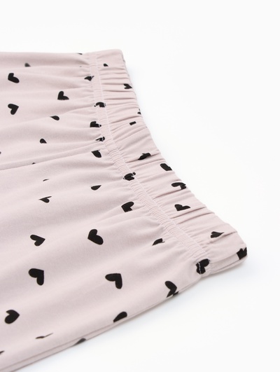 Пижама женская (футболка, шорты) KAFTAN I'm fine, размер 48-50