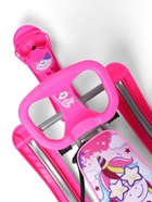 Снегокат Twiny 2+ с единорогом, со спинкой, с родительской ручкой, розовый, TW2-M/EP Nika Kids - Фото 12