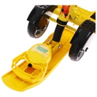 Снегокат «Тимка спорт 6» Ми-ми-мишки, с родительской ручкой, со спинкой, жёлтый, ТС6/ММ2 Nika Kids - Фото 9