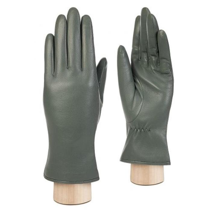 Перчатки жен LB-0110 mist 7.5, цвет Серо-зеленый