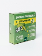 Средство от тараканов SAFEX Борные ловушки, 6 шт. 6851927 - фото 14393995