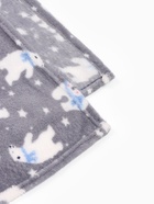 Плед новогодний, 180×200 см, корал-флис, серый - Фото 8