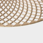 Салфетки сервировочные на стол Доляна «Вира», 4 шт., d=38 см, золотые - Фото 5