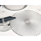 Салфетки сервировочные на стол Доляна «Вира», 4 шт., d=38 см, серебряные - Фото 5