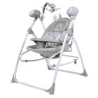 Электронные качели MISTY, серый, с адаптером, п/у, 12 мел., 5 скоростей 7328957