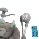 Электронные качели MISTY, серый, с адаптером, п/у, 12 мел., 5 скоростей 7328957