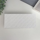 Шкатулка для украшений «Белое плетение», дерево, 8×27×12.2 см 5240641