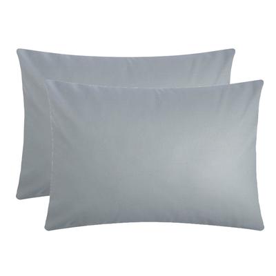 Комплект наволочек «Этель», 50×70 см, 2 шт., светло-серый, поплин, хлопок 100%