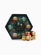 Подарочный набор новогодний «Счастливого Нового года»: чай чёрный, крем-мёд (6 шт.x30 г) - Фото 2