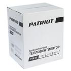 Тепловая пушка PATRIOT PTR 5S, электрическая, 230 В, 3000 Вт, терморегулятор, керамика 7316047 - фото 13827858