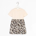 Платье детское на пуговках KAFTAN "Trendy" р.36 (134-140) - фото 804572819