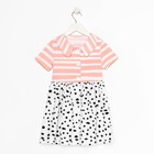 Платье детское на пуговках KAFTAN "Amore" р.32 (110-116) - фото 41984925