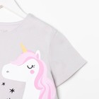 Футболка детская укороченная KAFTAN "Unicorn" р.32 (110-116) - Фото 7