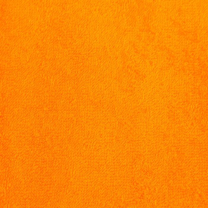 Полотенце махровое Экономь и Я 70х130 см, цв. оранжевый, 100% хлопок, 320 гр/м2 - фото 1907280592
