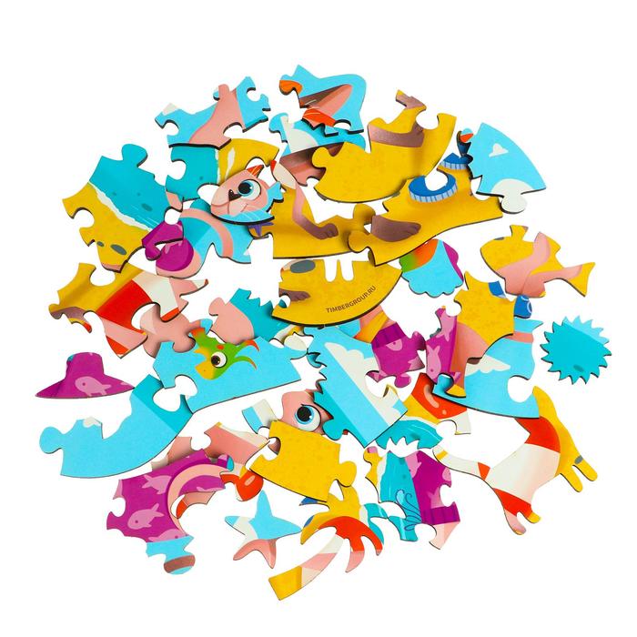 Фигурный пазл «Пляжная мода» 34 элемента 50753