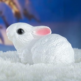 

Копилка "Зайчик сидит" белый, 12х19х13см