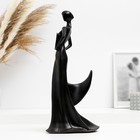 Подставка под бутылку "Леди" черная, 16х14х35см - фото 25494642