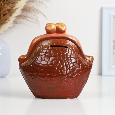 Копилка "Кошелек" 16х16см