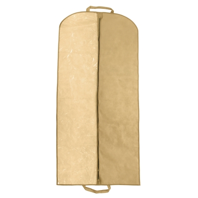 Чехол для одежды, 60×140 см, спанбонд, цвет бежевый