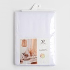 Скатерть Этель Cozy, 150×300 +/-3 см, белая, плотность 192 г/м², хл с ВГМО 6974136 - фото 319784193