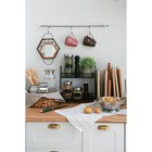 Этажерка 2х-ярусная Доляна, 31×17×32.5 см, чёрная - Фото 9