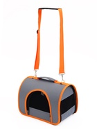 Сумка-переноска для животных, 31×20.5×22 см, каркасная, серая - Фото 2