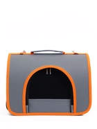 Сумка-переноска для животных, 31×20.5×22 см, каркасная, серая - Фото 3