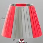 Настольная лампа 16686/1 E27 40Вт хром 29х29х50 см RISALUX - Фото 4
