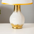 Настольная лампа 16688/1 E27 40Вт золото 29х29х50 см - фото 806284403