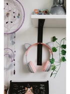 Наушники беспроводные, накладные, с ушками кошки, Hoco W27, Bluetooth 5.0, с микрофоном, с подсветкой, 300 мАч, серые - Фото 3