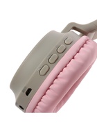 Наушники беспроводные, накладные, с ушками кошки, Hoco W27, Bluetooth 5.0, с микрофоном, с подсветкой, 300 мАч, серые - Фото 7