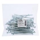 Саморезы универсальные ТУНДРА krep 6.0x100 мм, цинк, 50 шт. 7156326 - фото 16256060