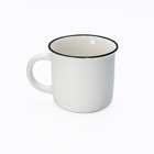 Кружка фарфоровая Доляна «Новый год. Ho-ho-ho», 380 мл, цвет белый - Фото 2