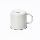 Кружка фарфоровая Доляна «Новогодний колпак», 380 мл, цвет белый - Фото 3