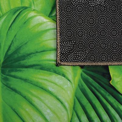 Коврик влаговпитывающий Velur SPA «Листья», 50х80 см