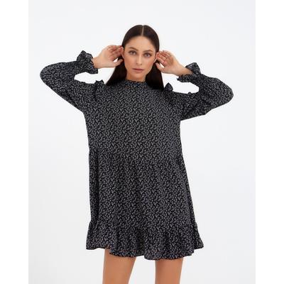 Платье мини женское MIST: Dresses, размер 42, чёрное