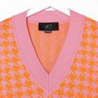 Жилет женский MIST, one size, розовый  (артикул 7316186)  большой выбор товаров оптом и в розницу по низким ценам с доставкой