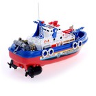 Катер радиоуправляемый «Пожарная охрана», световые и звуковые эффекты, стреляет водой - фото 24497078