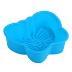 Набор силиконовых форм для выпечки Доляна «Бабочка», 7×6×2 см, 6 шт, цвет МИКС - Фото 3