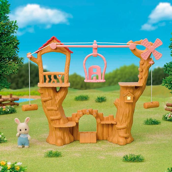 Игровой набор «Игровая площадка - Детская канатная дорога» - Фото 1