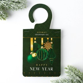 Ароматизатор для дома Happy new year, аромат хвойный лес, 8 х 15,5 см