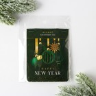 Ароматизатор для дома на вешалке новогодний Happy new year, аромат хвойный лес, 8 х 15,5 см 6855081 - фото 319760837