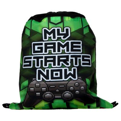 Мешок для обуви «Геймер» (с карманом) 42×34 см