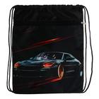 Мешок для обуви «Тачки» (с карманом) 42×34 см - Фото 2