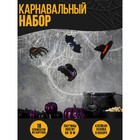 Карнавальный набор «Летучие мыши», паутина, декор - фото 9357577