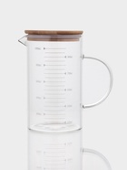 Кувшин мерный BellaTenero «Эко», 1 л, стекло, с бамбуковой крышкой, прозрачный - Фото 2