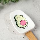 Лопатка силиконовая «Авокадо» на формовой подложке, 17.4×41 см, KONFINETTA - Фото 4