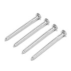 Шуруп-болт ТУНДРА, сантехнический, оцинкованный, DIN 571, М6х70 мм, 4 шт - Фото 1