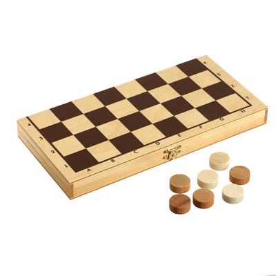 Набор настольных игр PELSI «Шашки и нарды» 28×28 см